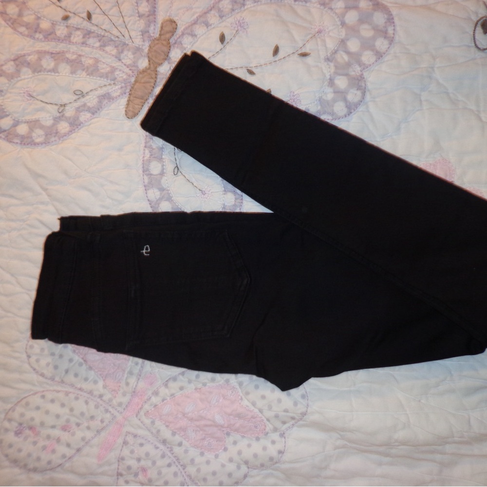 Rag & Bone Jet Black Denim